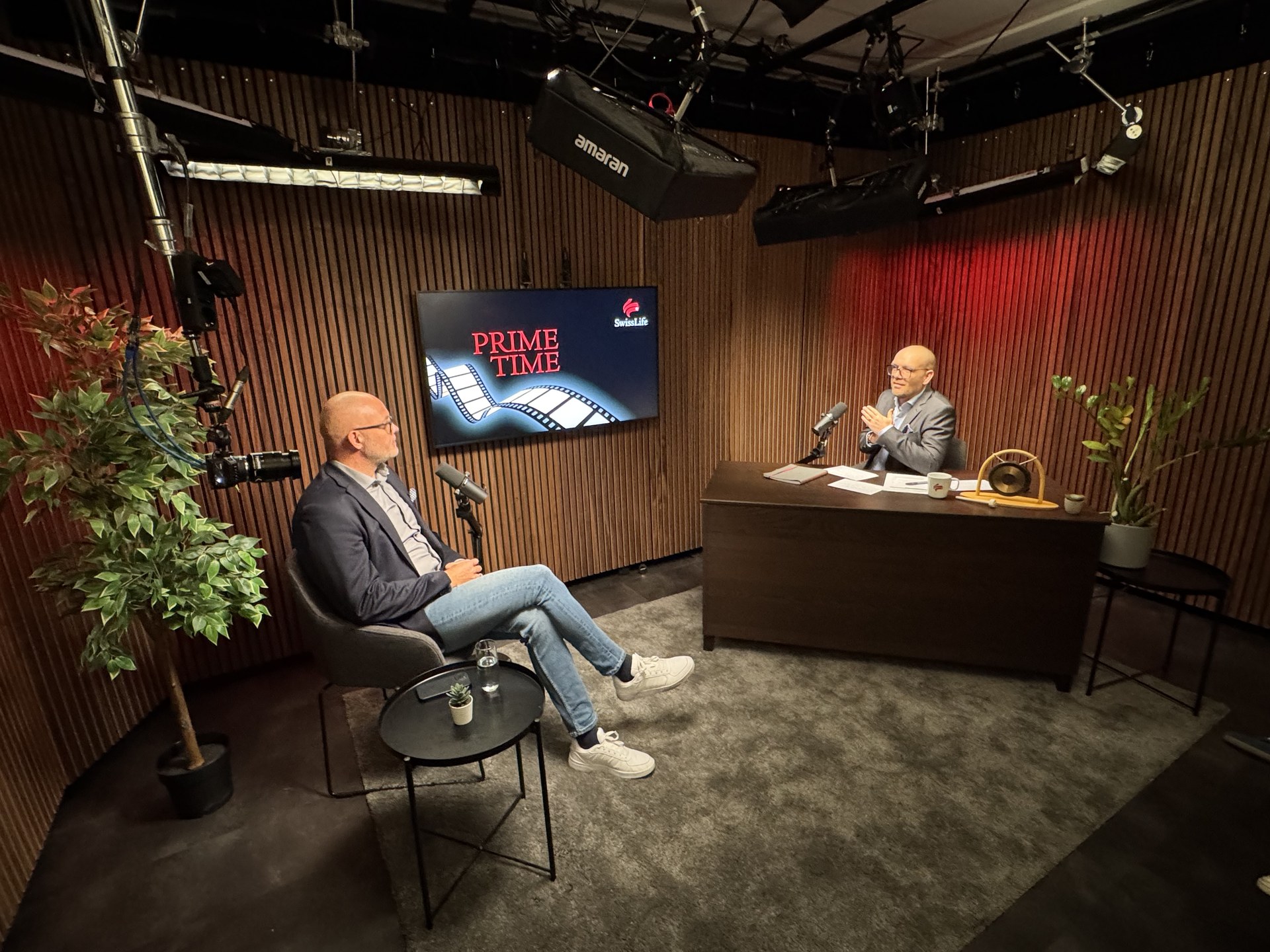 LiveFRAME Podcast-Studio bei Frankfurt